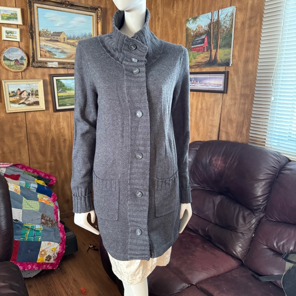 Patagonia Button-Up Wool Cardigan Sweater